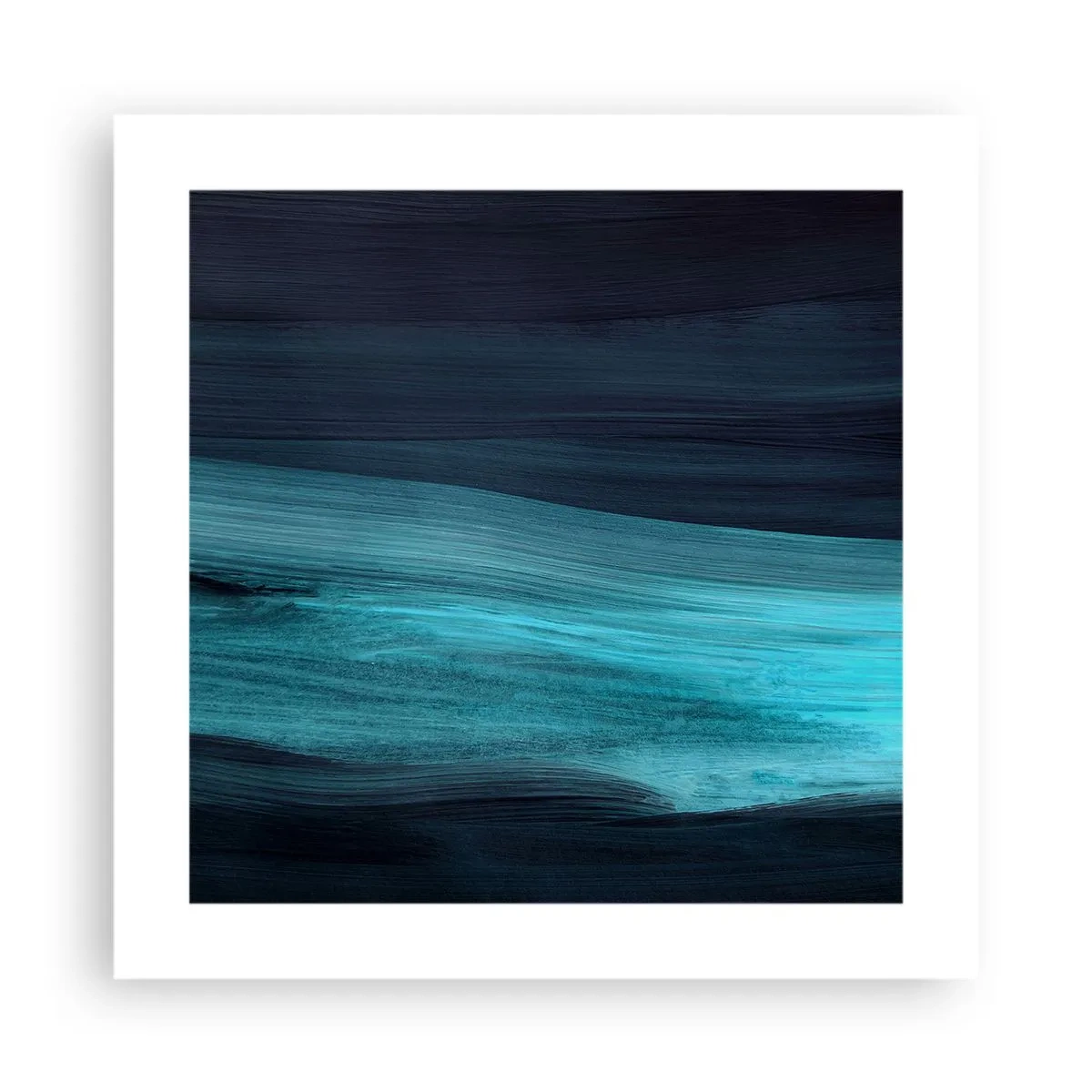 Poster - Du-te cu fluxul - 40x40 cm