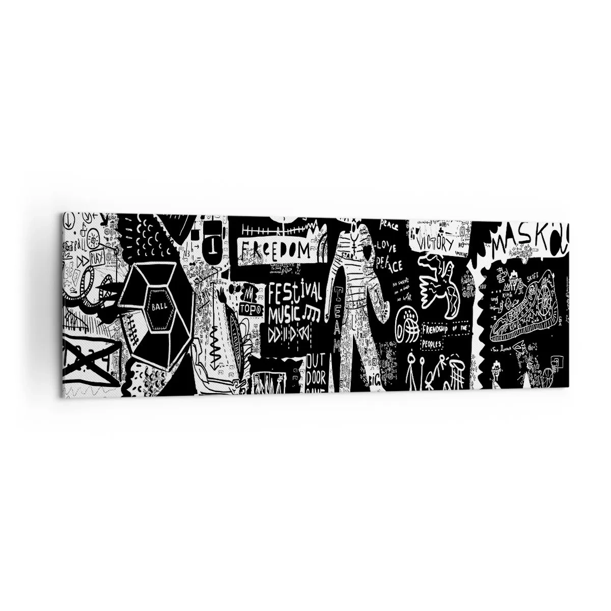 Tablou pe pânză - Tinerețea duhovnicească a legii și a bucuriei - 160x50 cm