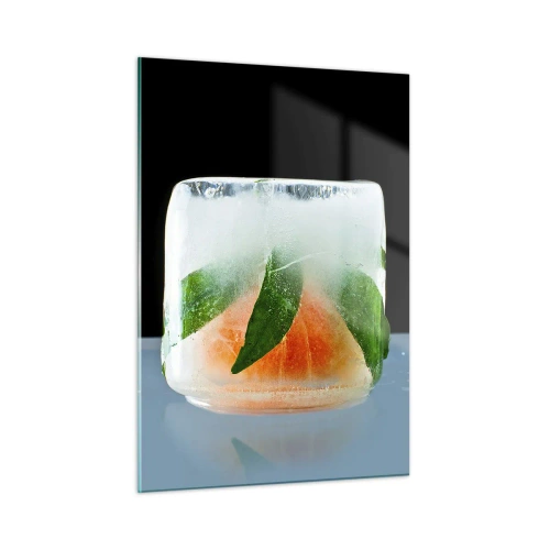 Tablou pe sticlă - Proaspăt și răcoros - 50x70 cm