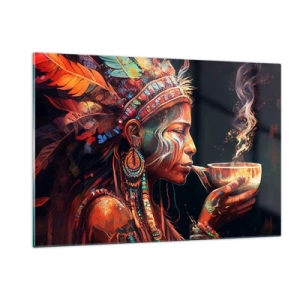 Tablou pe sticlă - Ritual magic - 120x80 cm