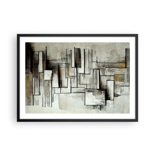 Poster în ramă neagră - Puterea simplității - 70x50 cm