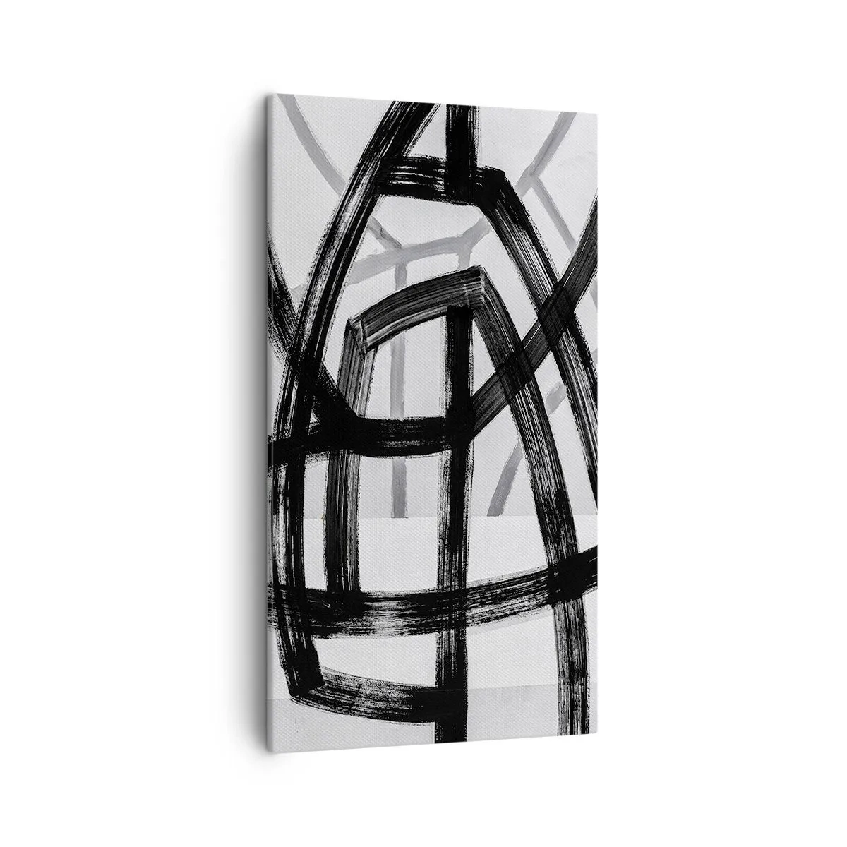 Tablou pe pânză - Construind adâncimea - 45x80 cm