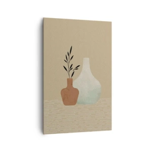 Tablou pe pânză - Vasul și ideea sa - 80x120 cm