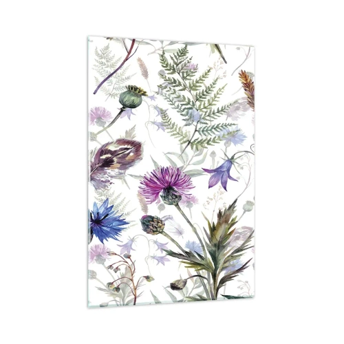Tablou pe sticlă - Ierbarul polonez - 80x120 cm