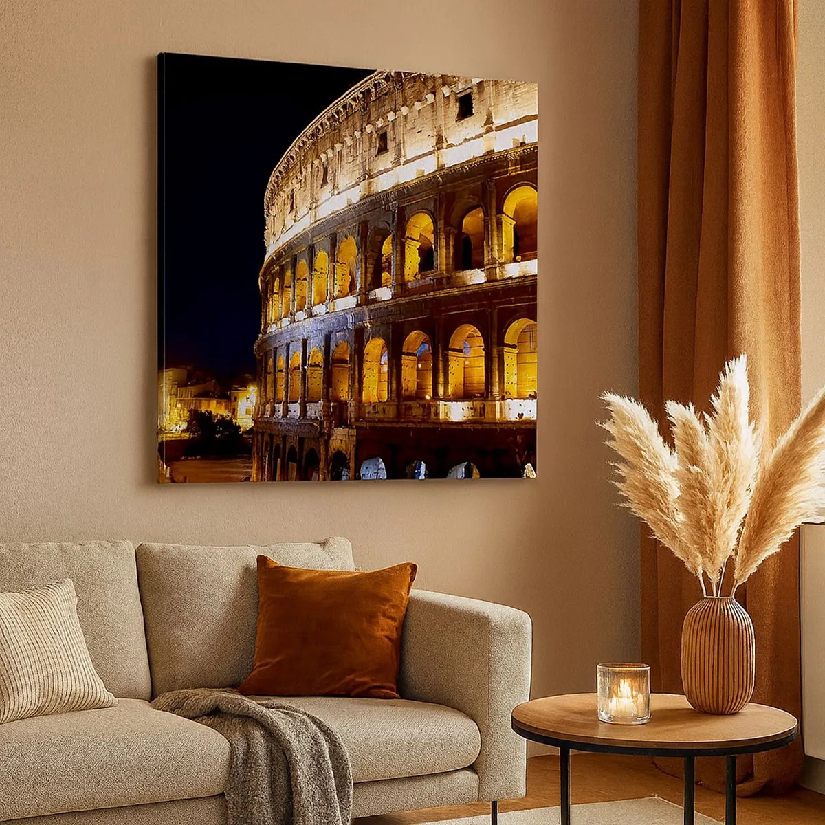 Tablou pe pânză - Să înceapă jocurile - 30x30 cm