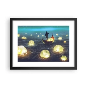 Poster în ramă neagră - Lucruri la care filozofii nu au visat niciodată - 40x30 cm