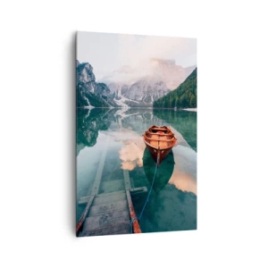 Tablou pe pânză Canvas - Somnul liniștit al munților - 80x120 cm