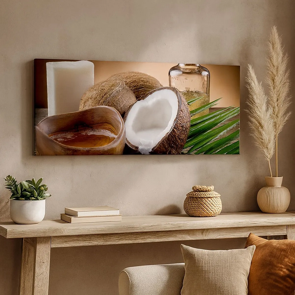 Tablou pe pânză - Sănătate din insulele tropicale - 100x40 cm