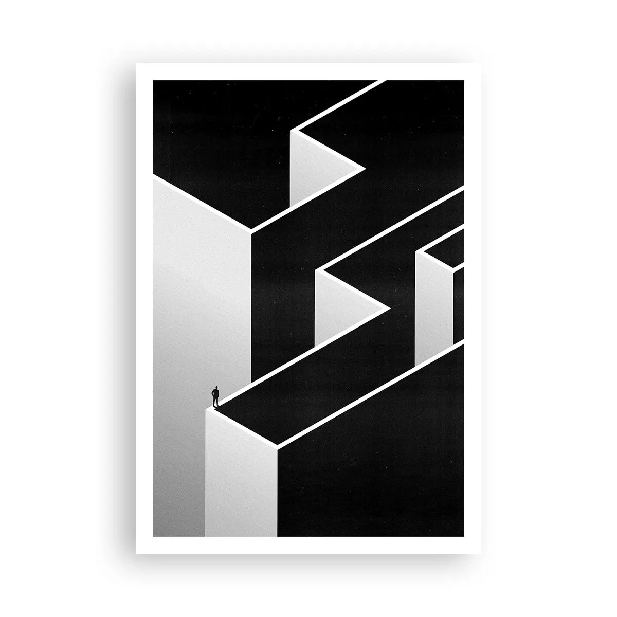 Poster - Singurătate la vârf - 70x100 cm