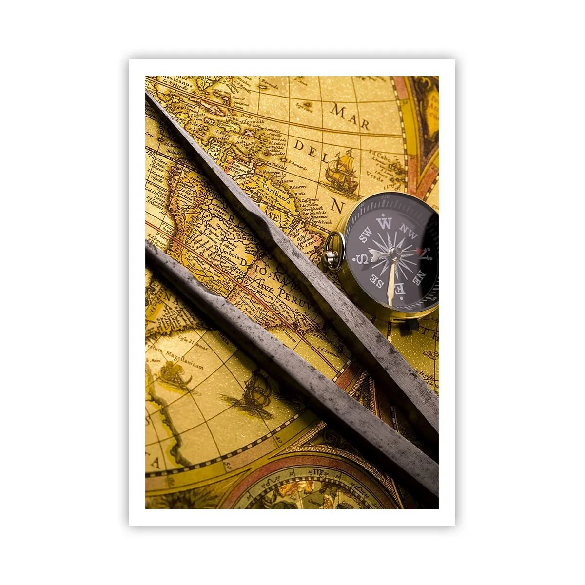 Poster - Unde sunt aceste comori? - 70x100 cm