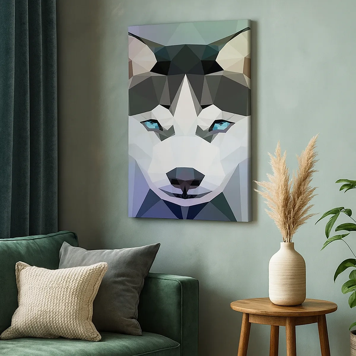 Tablou pe pânză - O amintire a zăpezilor din nord - 50x70 cm