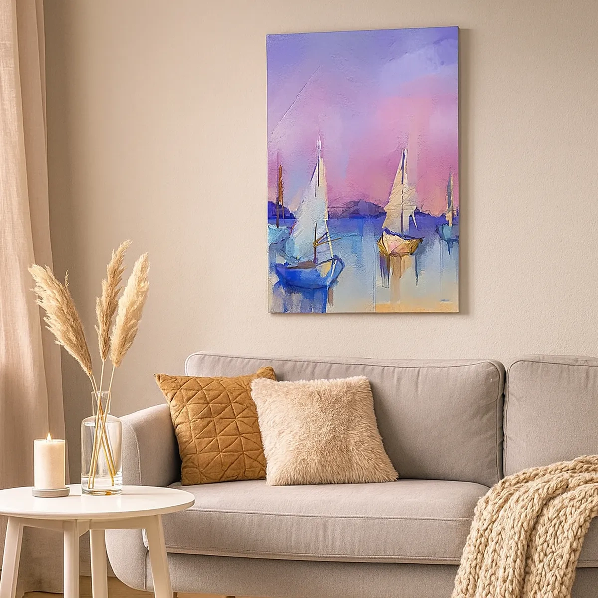 Tablou pe pânză - Direcția: ape largi - 50x70 cm