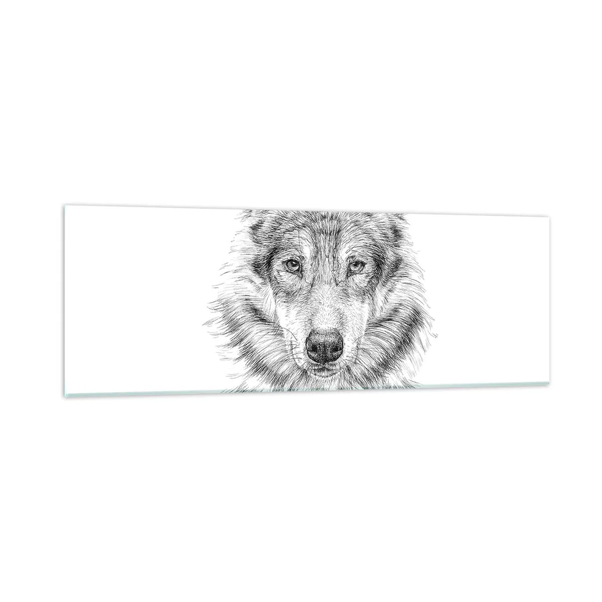 Tablou pe sticlă - Un lider înnăscut - 90x30 cm