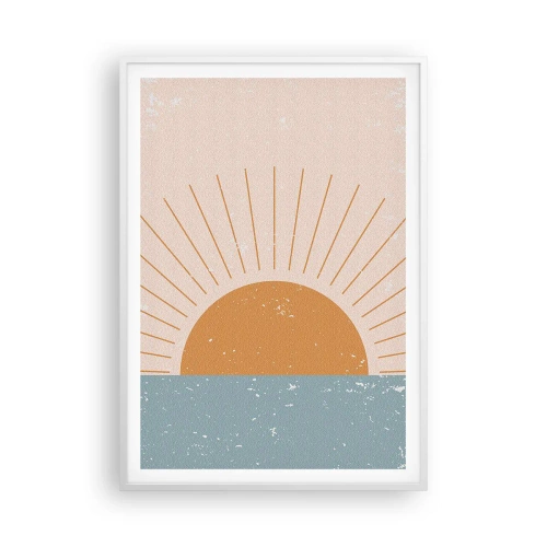 Poster în ramă albă - Un miracol zilnic - 70x100 cm