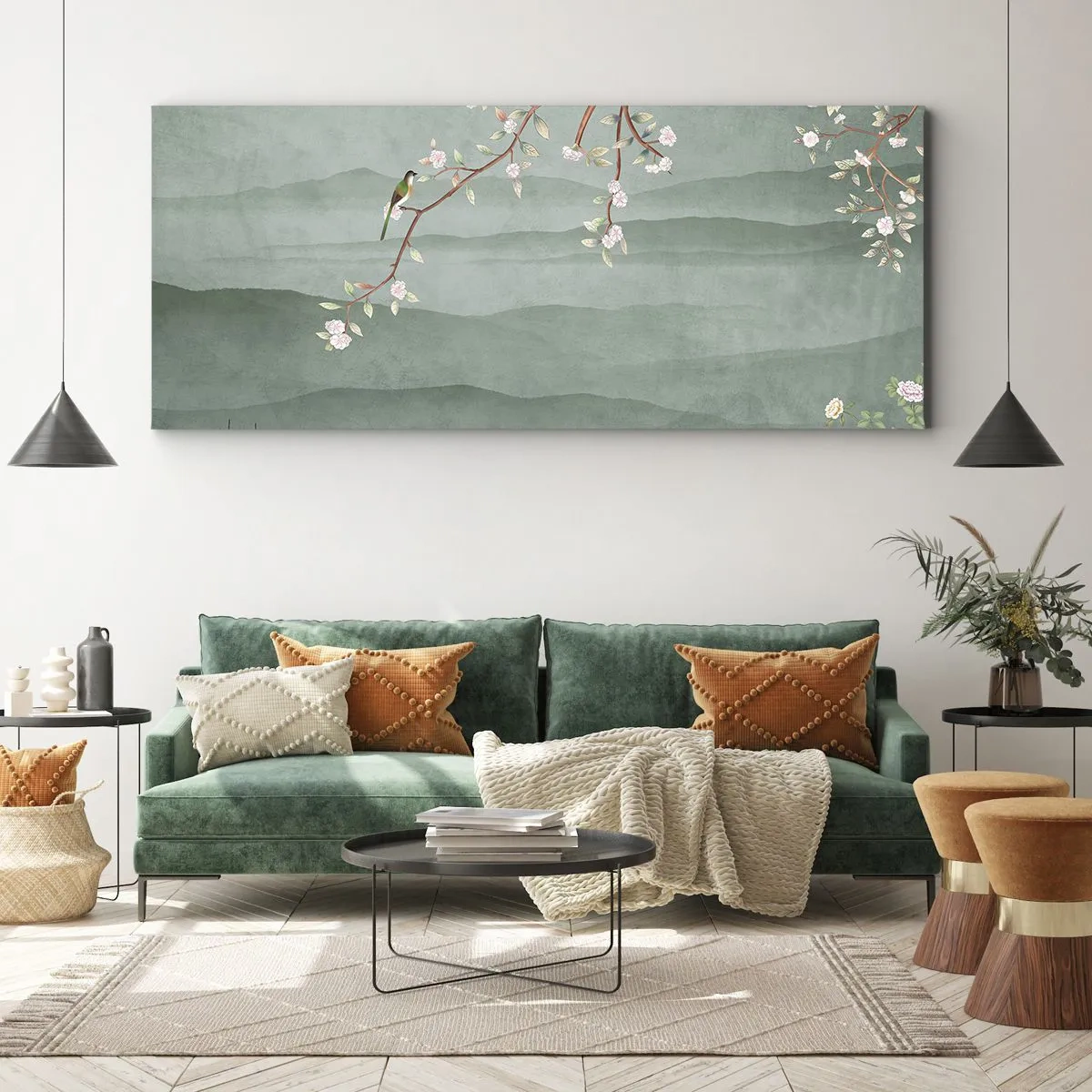 Tablou pe pânză - Primăvara, ah, tu ești - 100x40 cm