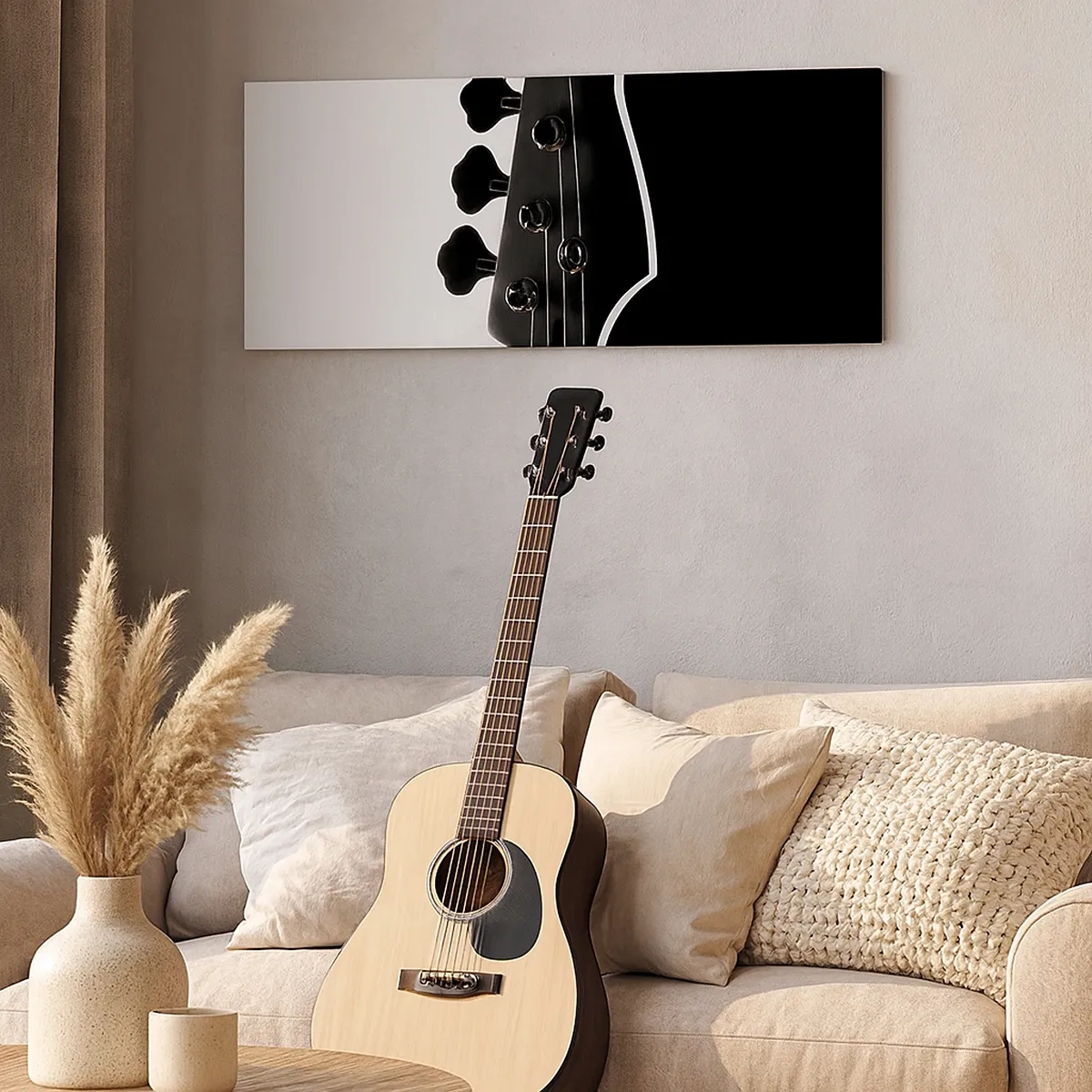 Tablou pe pânză - Tăcere de rock  - 30x30 cm