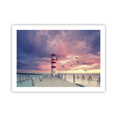 Poster - Să ne întoarcem în port - 70x50 cm