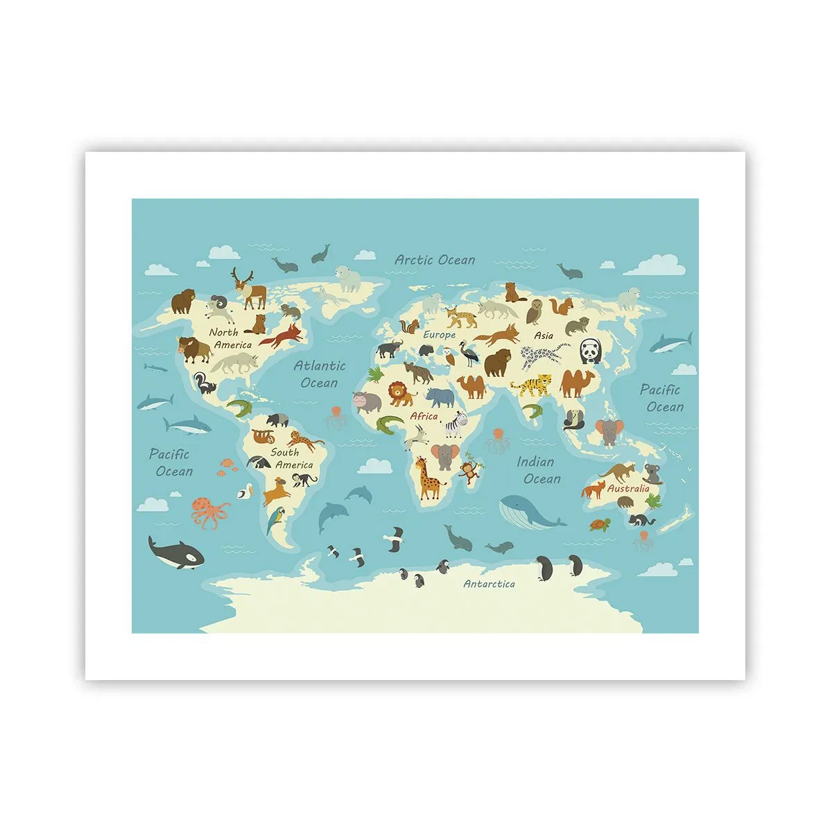 Poster - Vecini buni - 50x40 cm