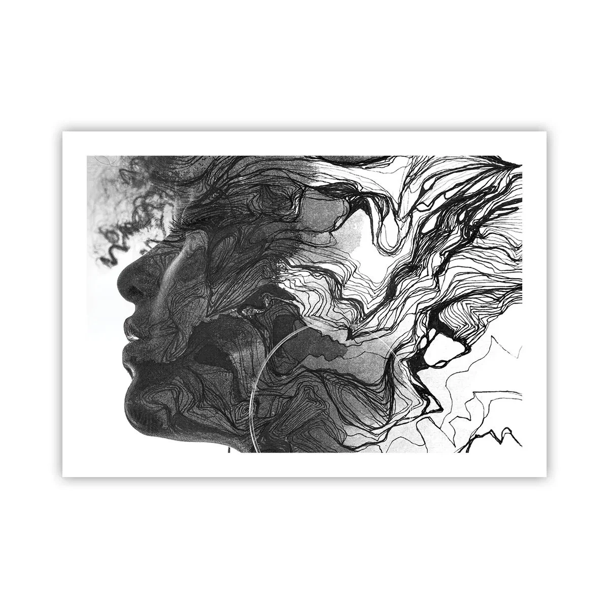 Poster - Încurcată în vise - 70x50 cm