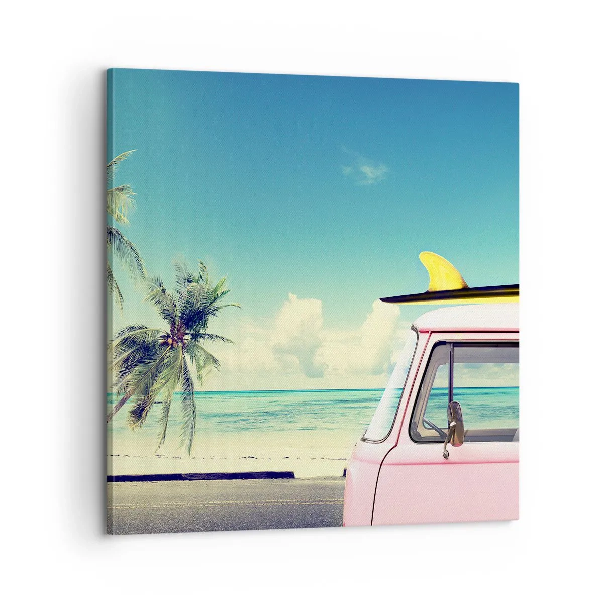 Tablou pe pânză - Să înceapă vacanța - 60x60 cm