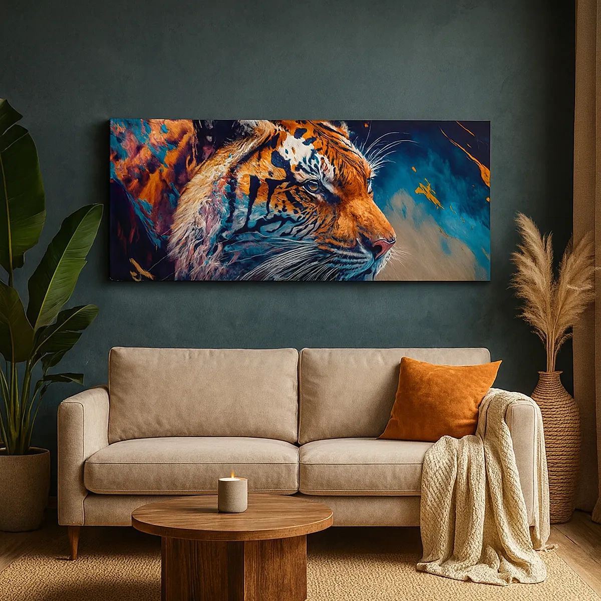 Tablou pe pânză - Frumusețe sălbatică - 30x30 cm