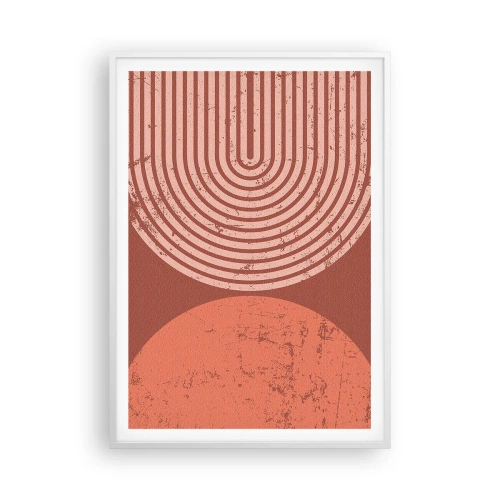 Poster în ramă albă - Relație strânsă - 70x100 cm