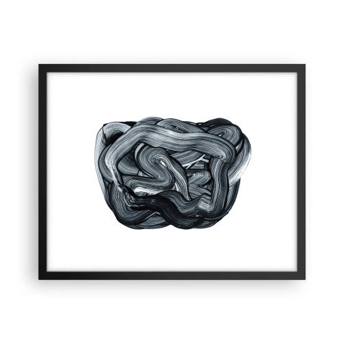 Poster în ramă neagră - Nu este atât de simplu - 50x40 cm