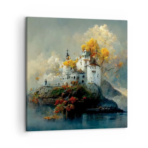 Tablou pe pânză - Începutul unei povești romantice - 50x50 cm