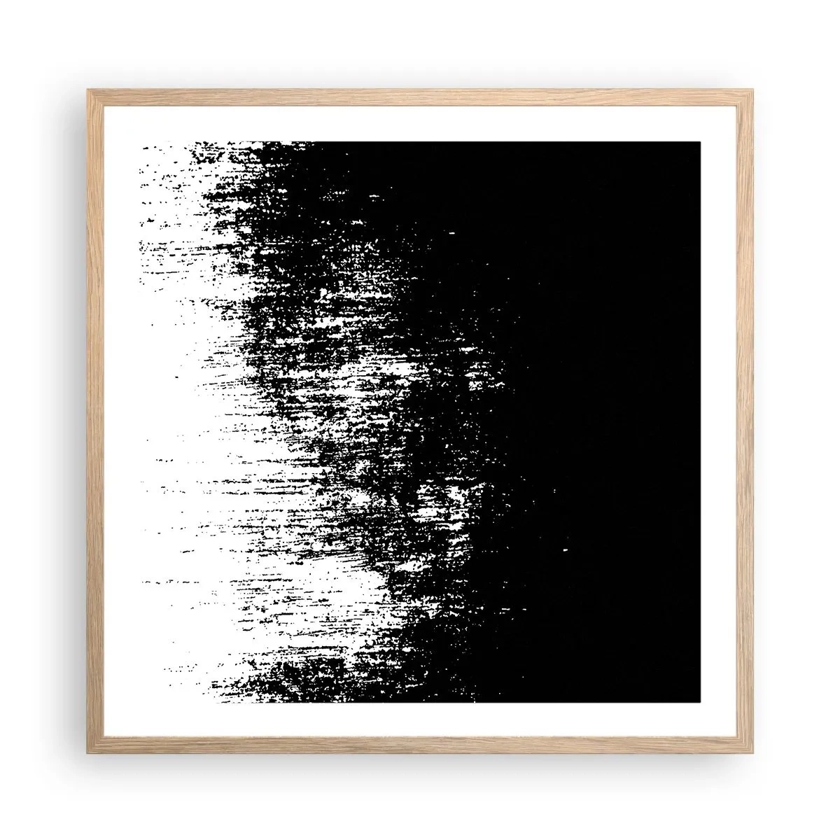 Poster în ramă de stejar deschis - Iar câștigătorul este... - 60x60 cm