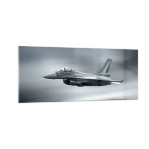 Tablou pe sticlă - Vrei să mă provoci? - 100x40 cm