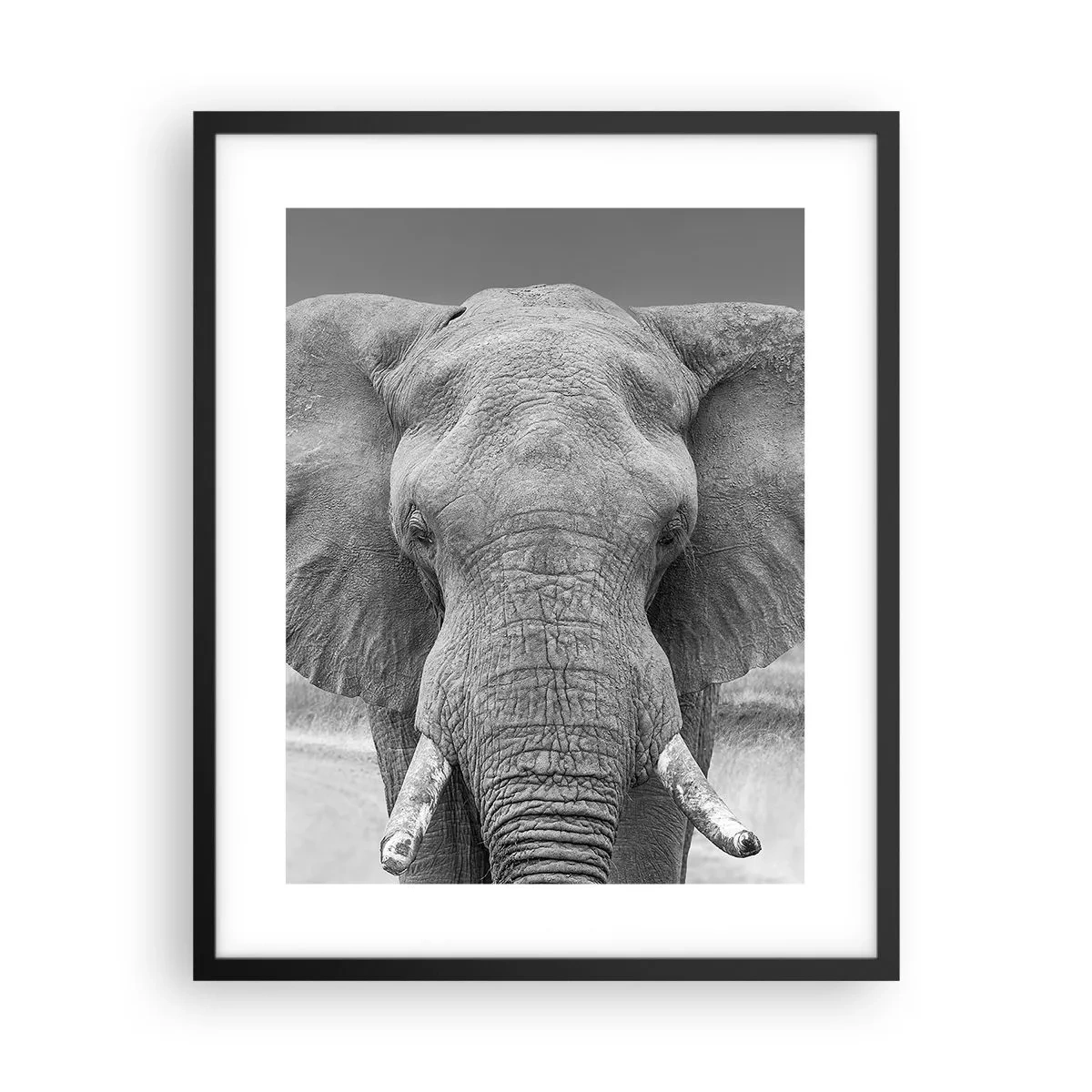 Poster în ramă neagră - Bun venit în lumea mea - 40x50 cm