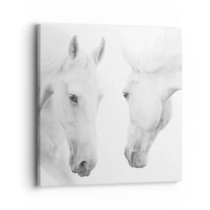 Tablou pe pânză - Este aceasta o prietenie...? - 40x40 cm