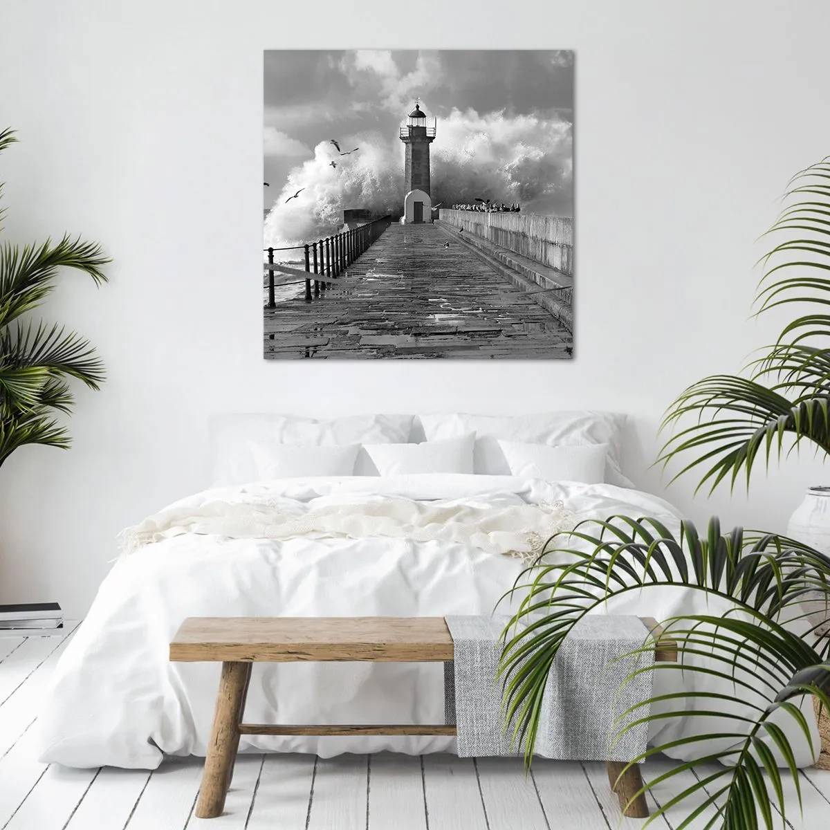 Tablou pe pânză - Fără frică - 60x60 cm