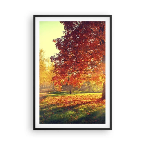 Poster în ramă neagră - Roșcatul este frumos - 61x91 cm