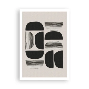 Poster - Jumătăți necomplete - 70x100 cm