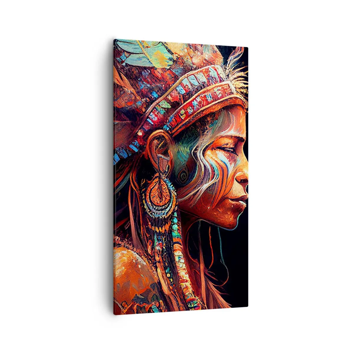 Tablou pe pânză - Ritual magic - 55x100 cm