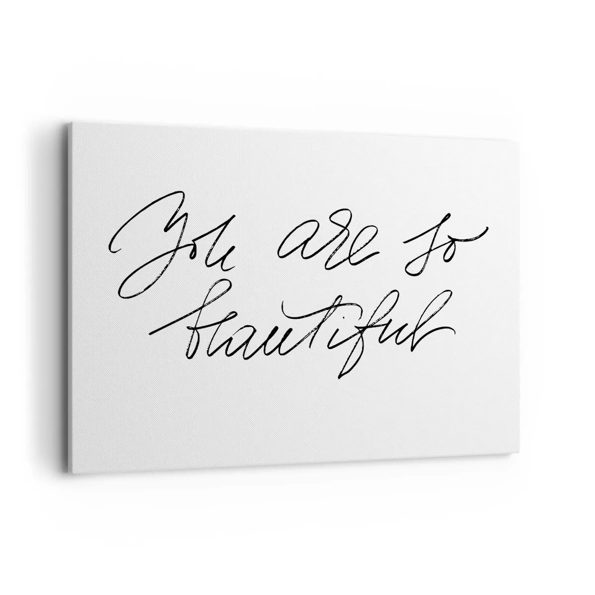 Tablou pe pânză - Serios, crede-mă... - 120x80 cm