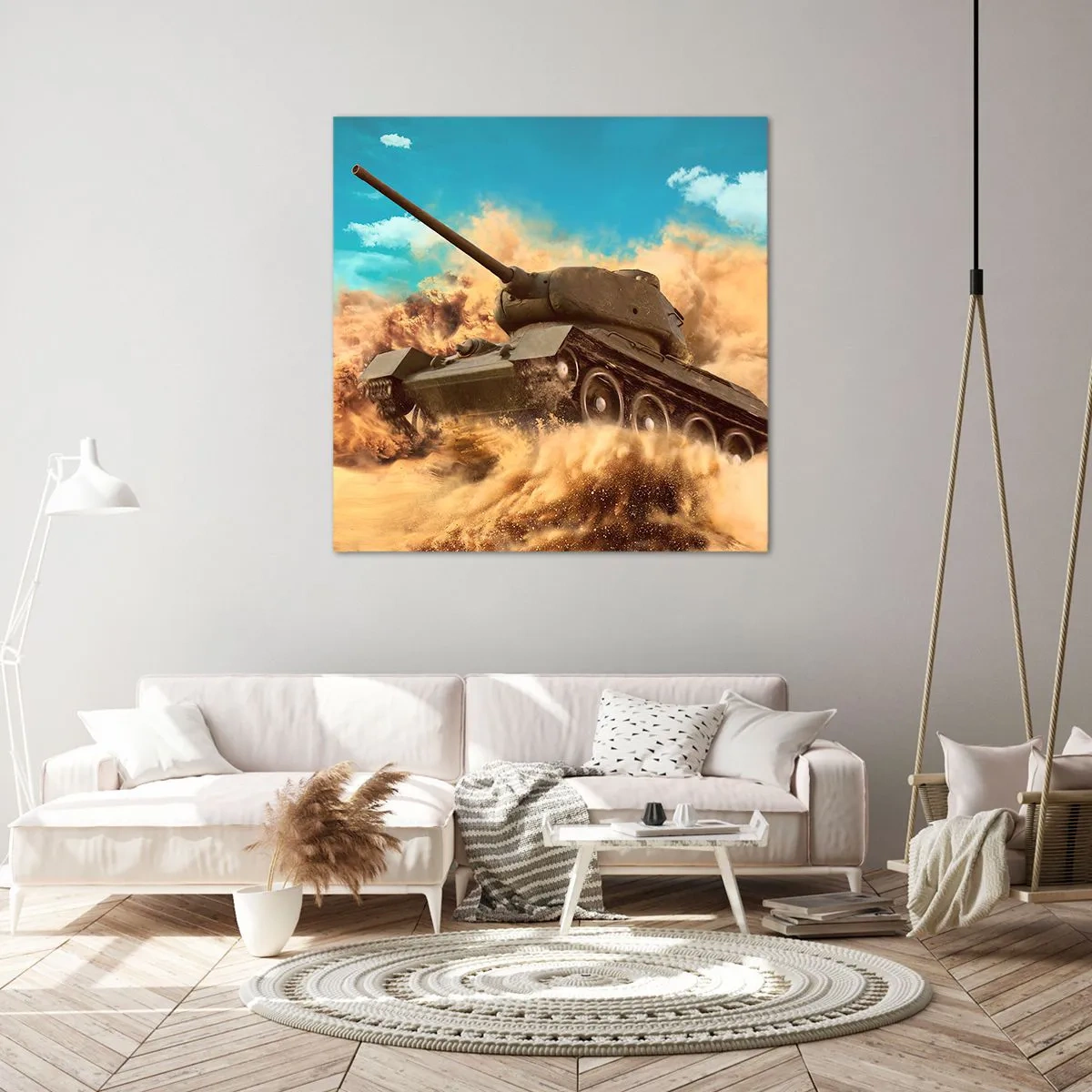 Tablou pe pânză - De neînvins - 30x30 cm