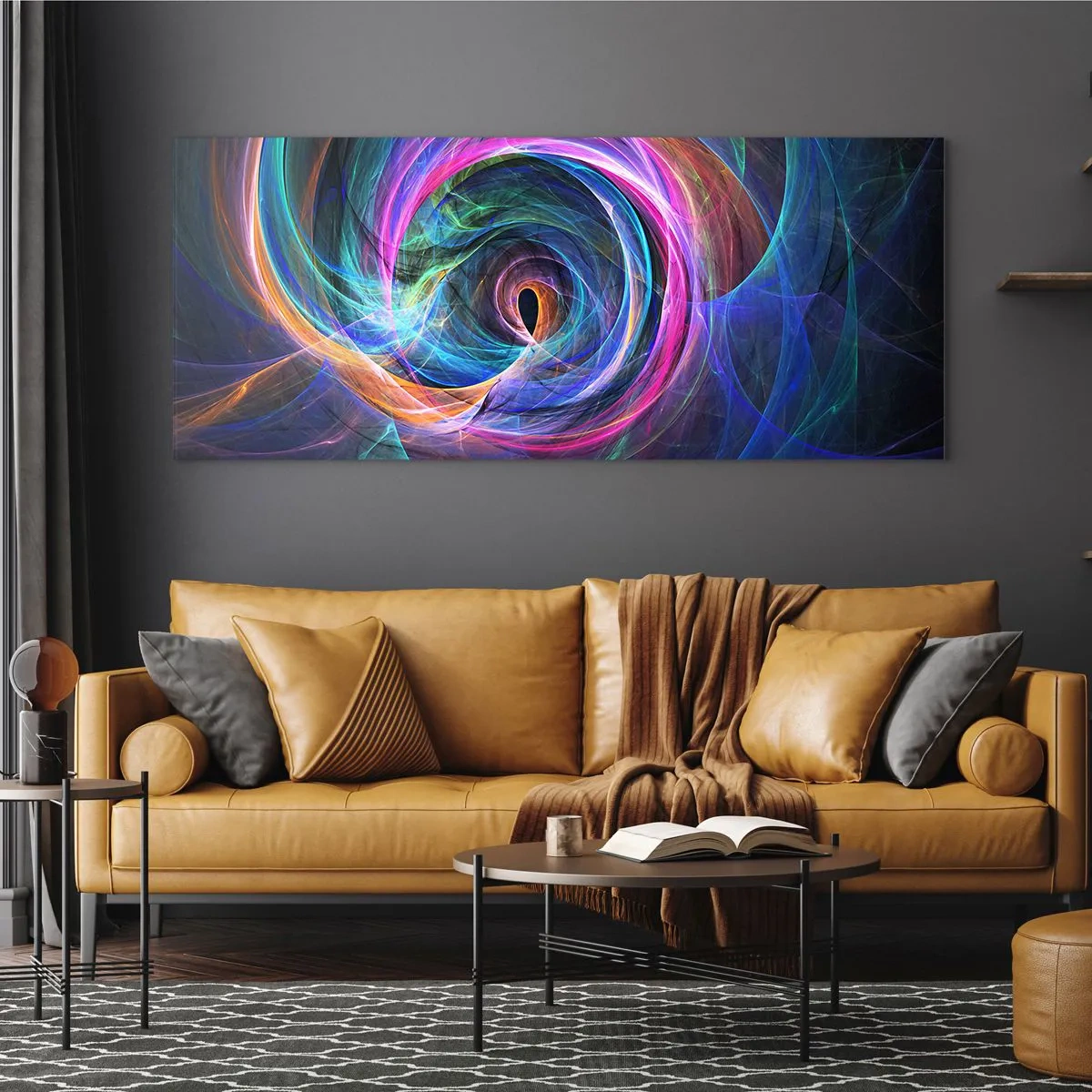 Tablou pe sticlă - Unde mă vei duce? - 120x50 cm