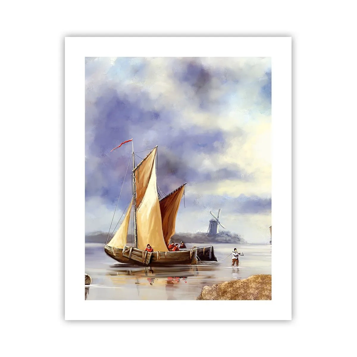 Poster - Întoarcerea marinarilor - 40x50 cm