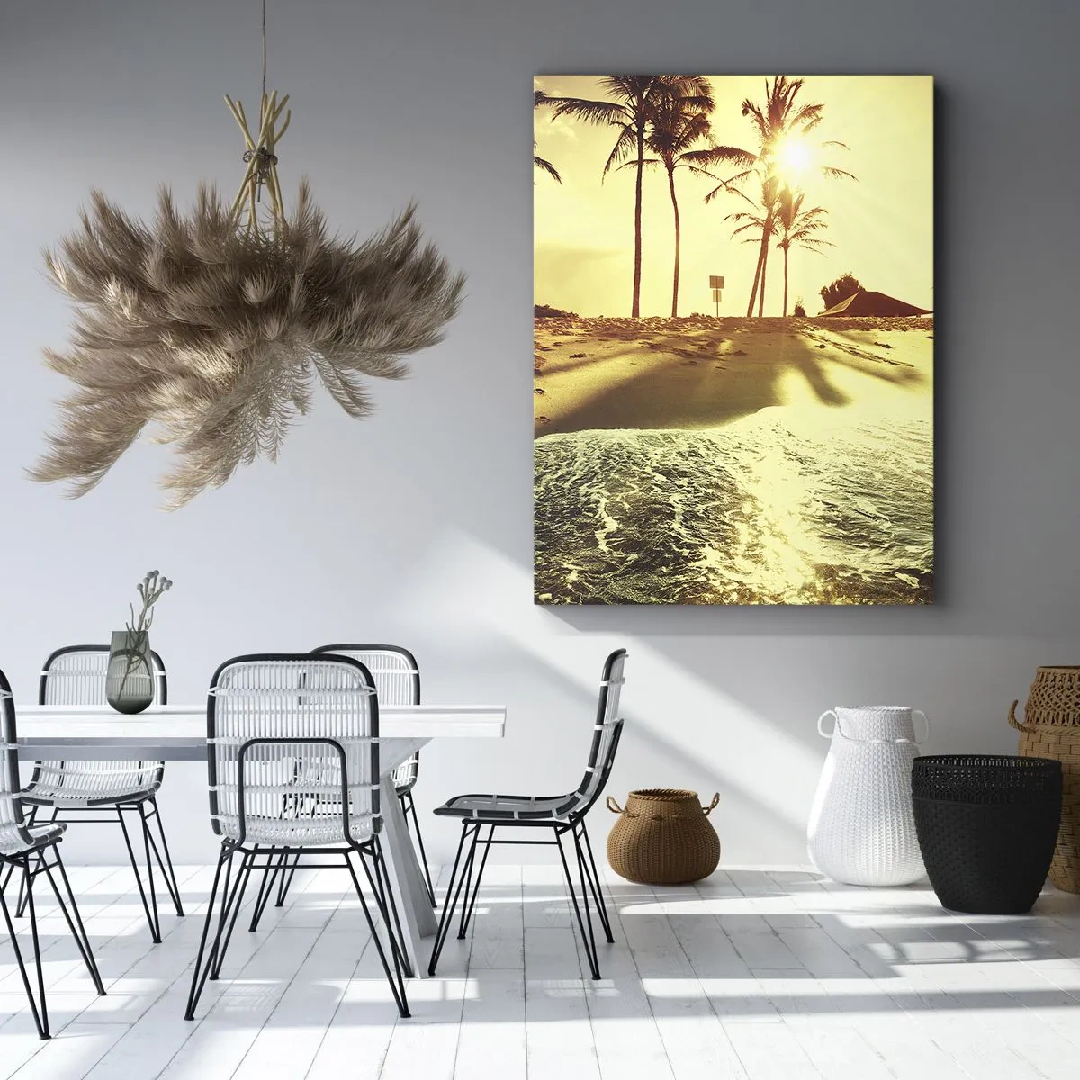 Tablou pe pânză - California după-amiază - 45x80 cm