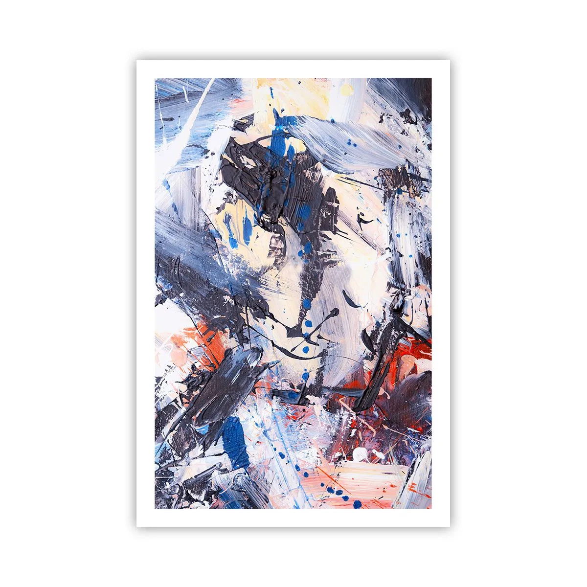 Poster - Dansul nebun al abstracției - 61x91 cm
