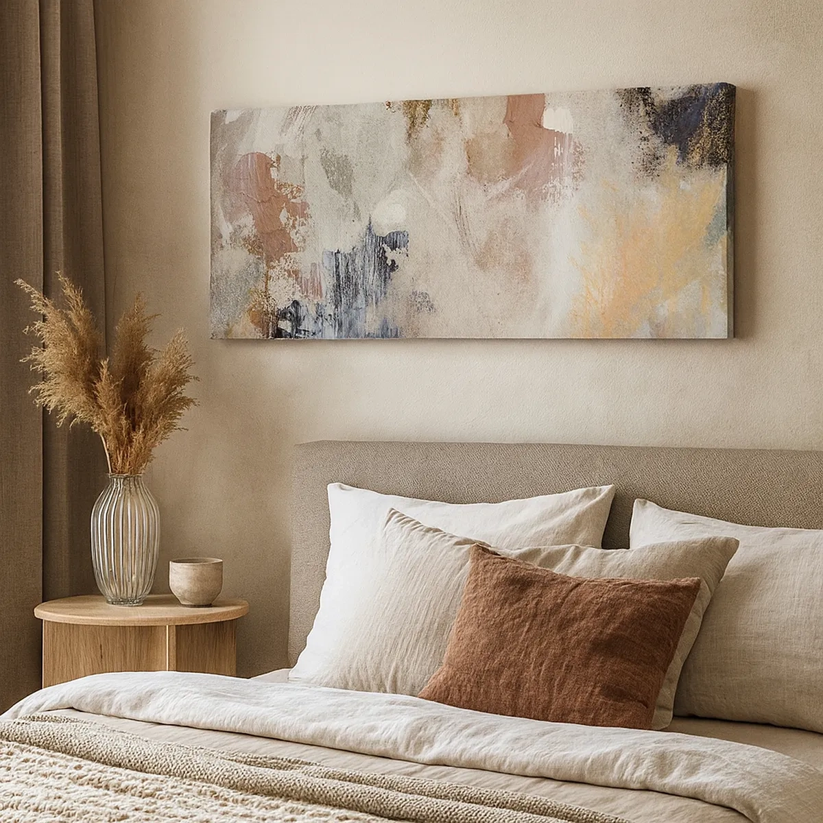 Tablou pe pânză - Abstracție cețoasă - 30x30 cm