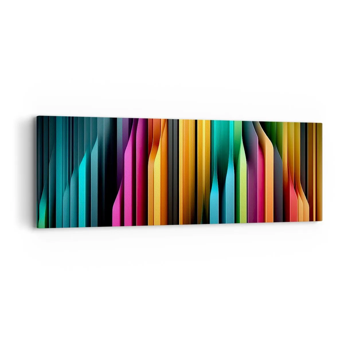 Tablou pe pânză - Orgă de lumină - 90x30 cm