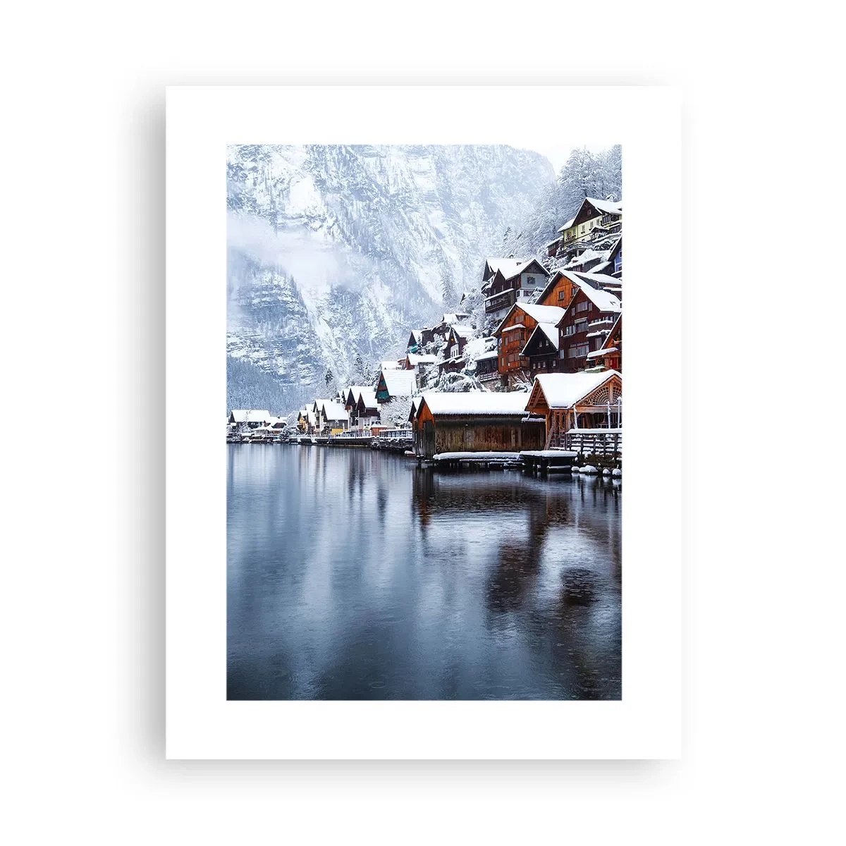Poster - În decor de iarnă - 30x40 cm