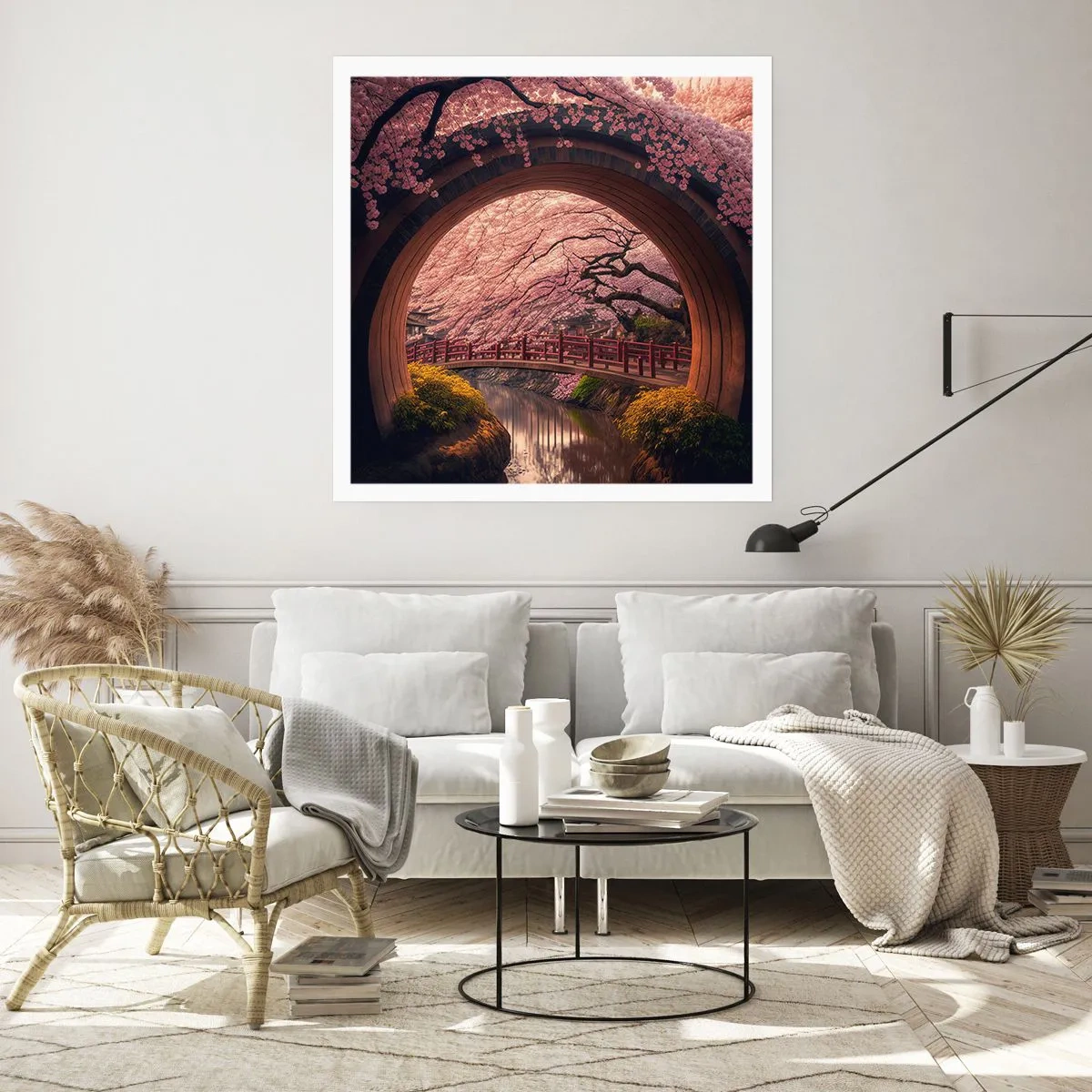 Poster - Primăvara japoneză - 30x30 cm