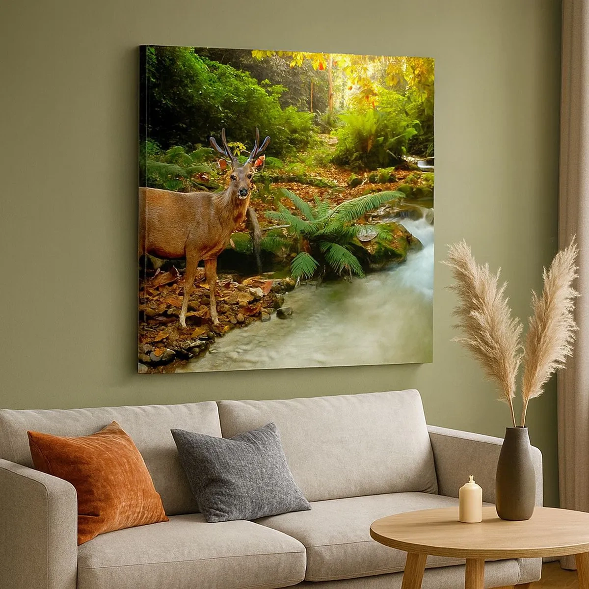 Tablou pe pânză - Bun venit în lumea mea - 30x30 cm