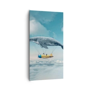 Tablou pe pânză - De ce nu? - 65x120 cm