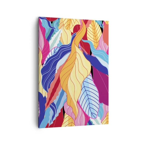 Tablou pe pânză - O dezordine colorată - 50x70 cm