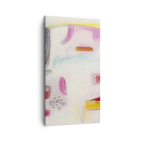 Tablou pe pânză - Mai mult convexă decât concavă sau plată - 45x80 cm